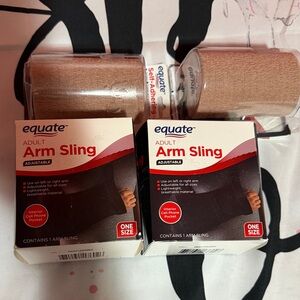 (2pk) Equate Adjustable Arm Sling +2 Sport Wraps.